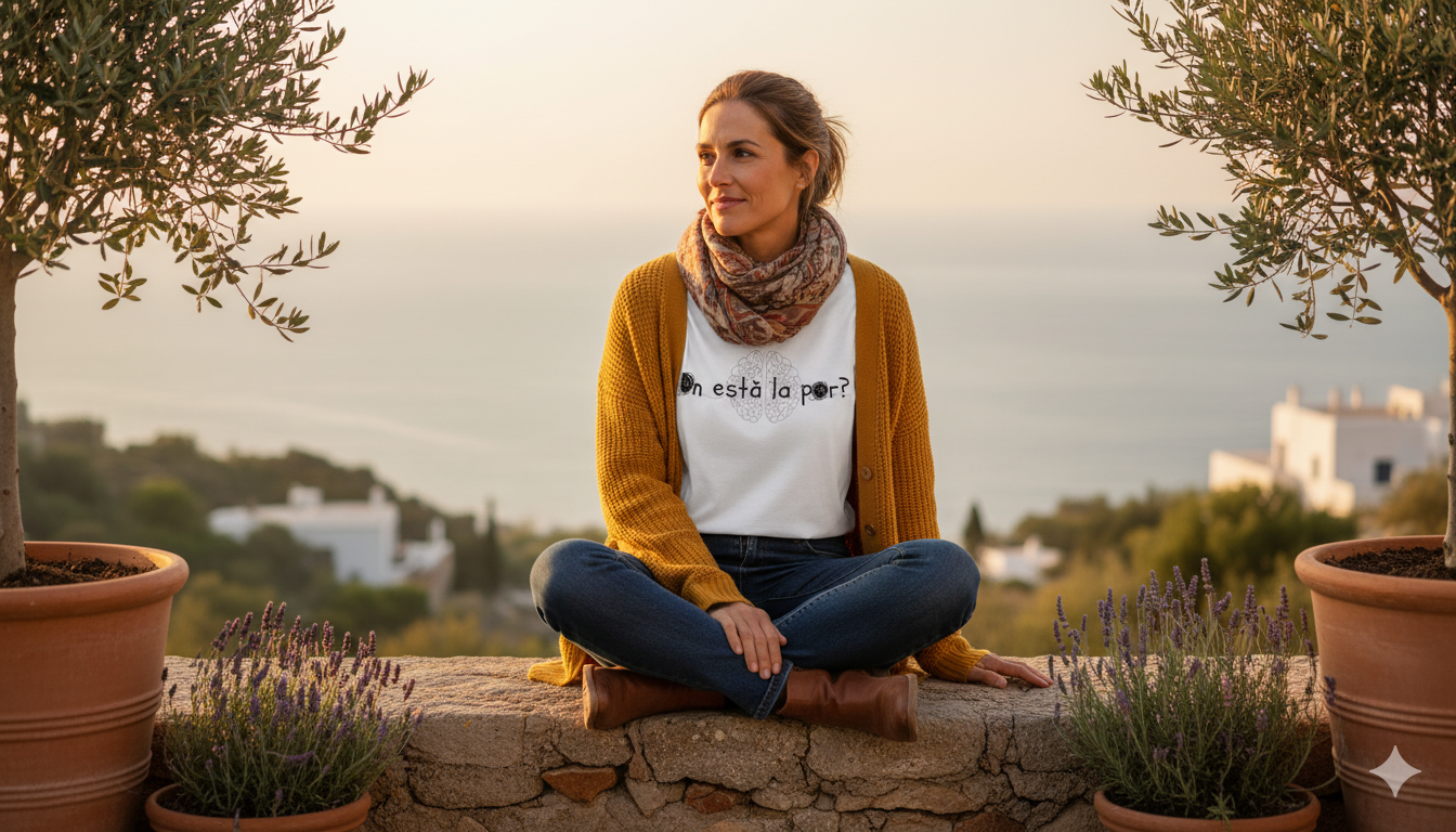 Mujer vistiendo la camiseta valenciana On Esta la por?