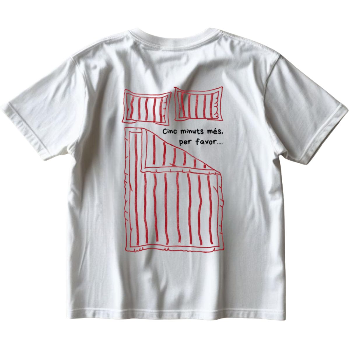 camiseta valenciana Samarreta Cinc minuts mes per favor