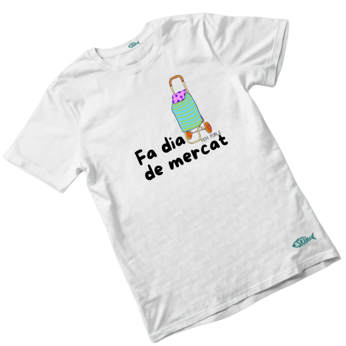 Camiseta valenciana Samarreta Fa Dia De Mercat