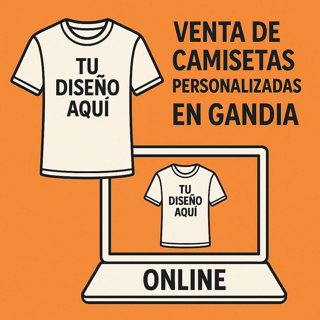 Camisetas personalizadas en Gandia / Eskama / Venta online de camisetas