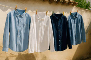 Tendal de camisa en valenciano