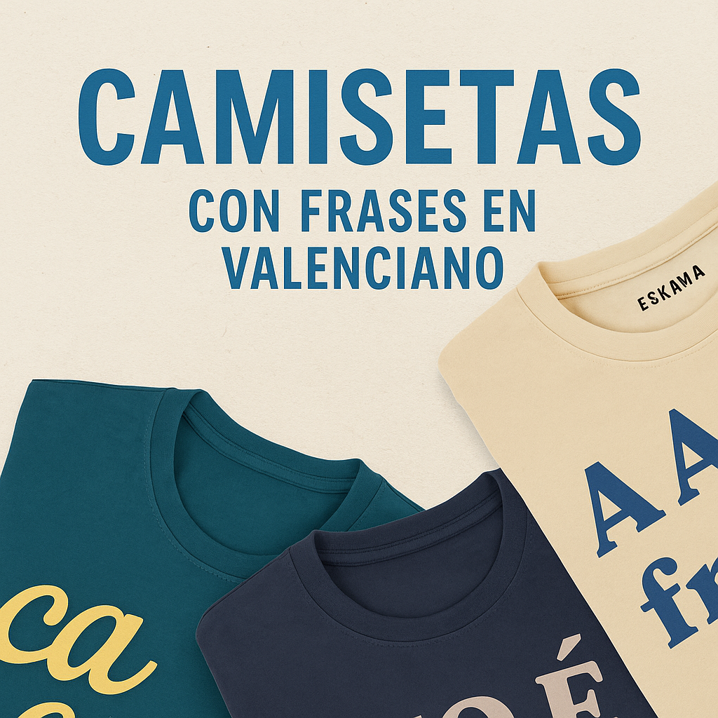 Camisetas con frases en valenciano