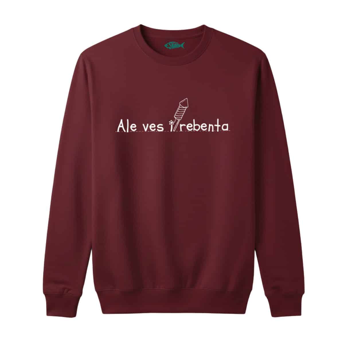 Dessuadora Ale ves i rebenta 