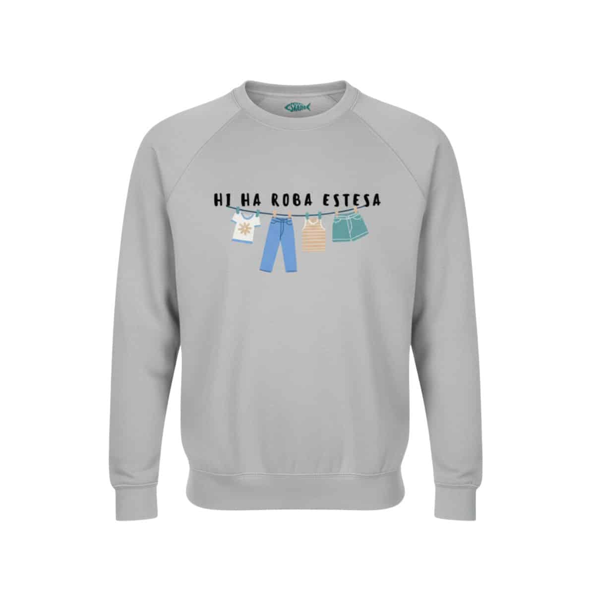 sudadera valenciana Dessuadora Hi ha roba estesa